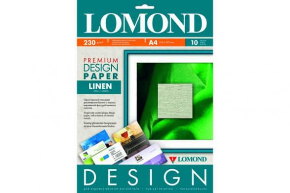фото Матовая дизайнерская фотобумага LOMOND "Лён" A3, 230г/м2, 20 листов