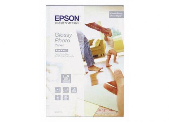 изображение Глянцевая фотобумага Glossy photo paper EPSON 10x15, 225g, 50 листов