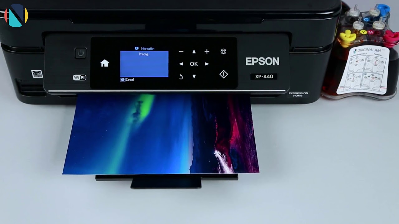 Обзор МФУ EPSON XP440 (C11CF27201) > Смотреть видеообзор на Epson