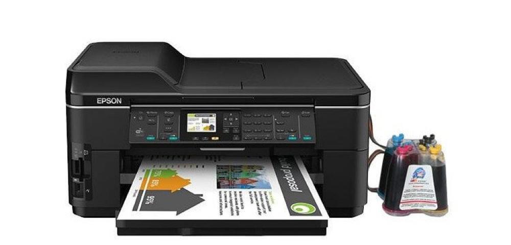 изображение МФУ Epson WorkForce WF-7515 с СНПЧ - изображение 1