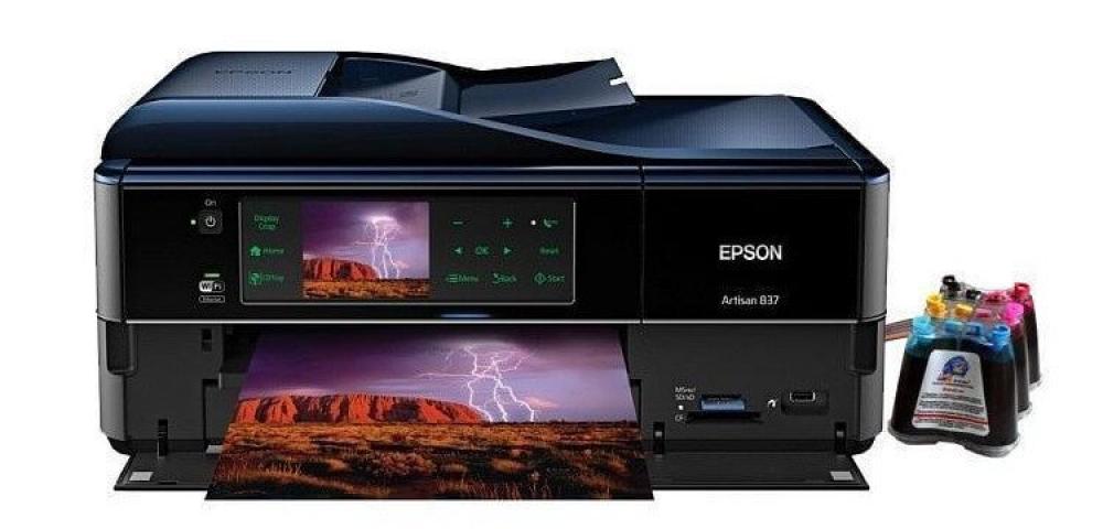 изображение МФУ Epson Artisan 837 с СНПЧ - изображение 1