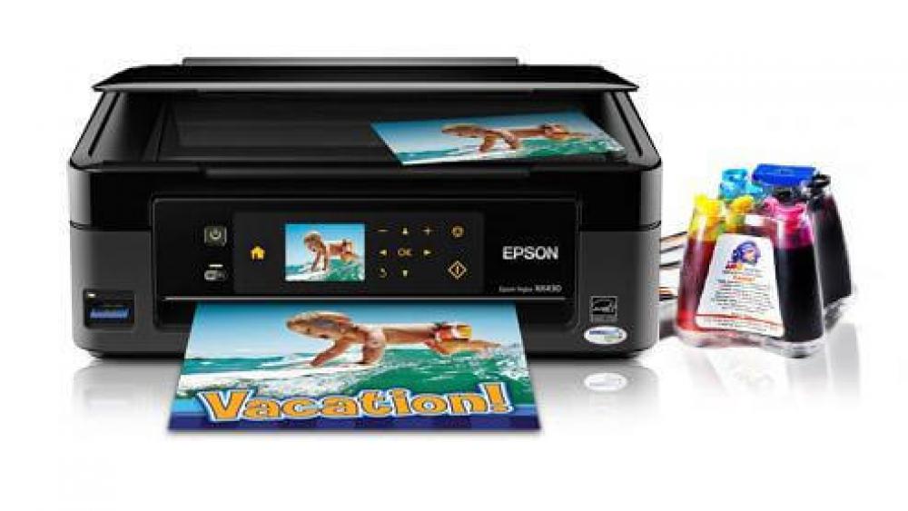 изображение МФУ Epson Stylus NX430 с СНПЧ - изображение 1