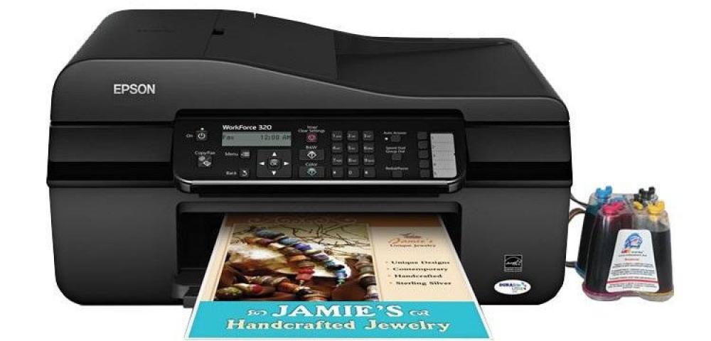 изображение МФУ Epson WorkForce 320 с СНПЧ - изображение 1