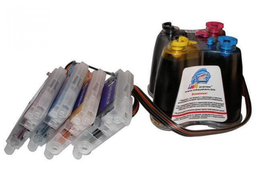 изображение СНПЧ Brother DCP–135C (картриджи LC-970BK, LC-970Y, LC-970M, LC-970C) - изображение 1