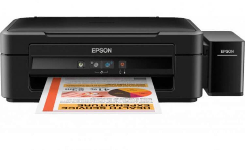 изображение МФУ Epson L220 с оригинальной СНПЧ и чернилами (P) - изображение 1