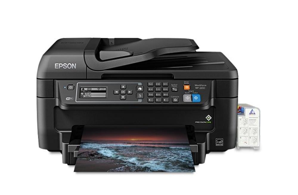 изображение МФУ Epson Workforce WF-2650 Refurbished с СНПЧ - изображение 1