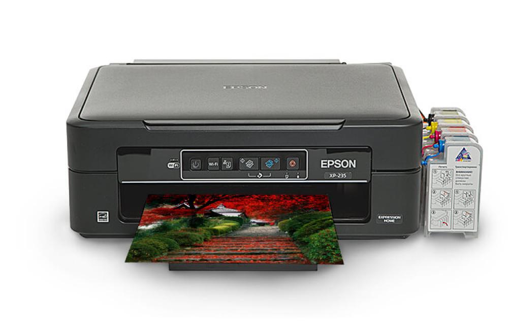 изображение МФУ Epson Expression Home XP-235 с СНПЧ - изображение 1