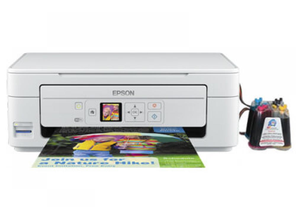 МФУ Epson Expression Home XP-345 с СНПЧ фото - изображение 1