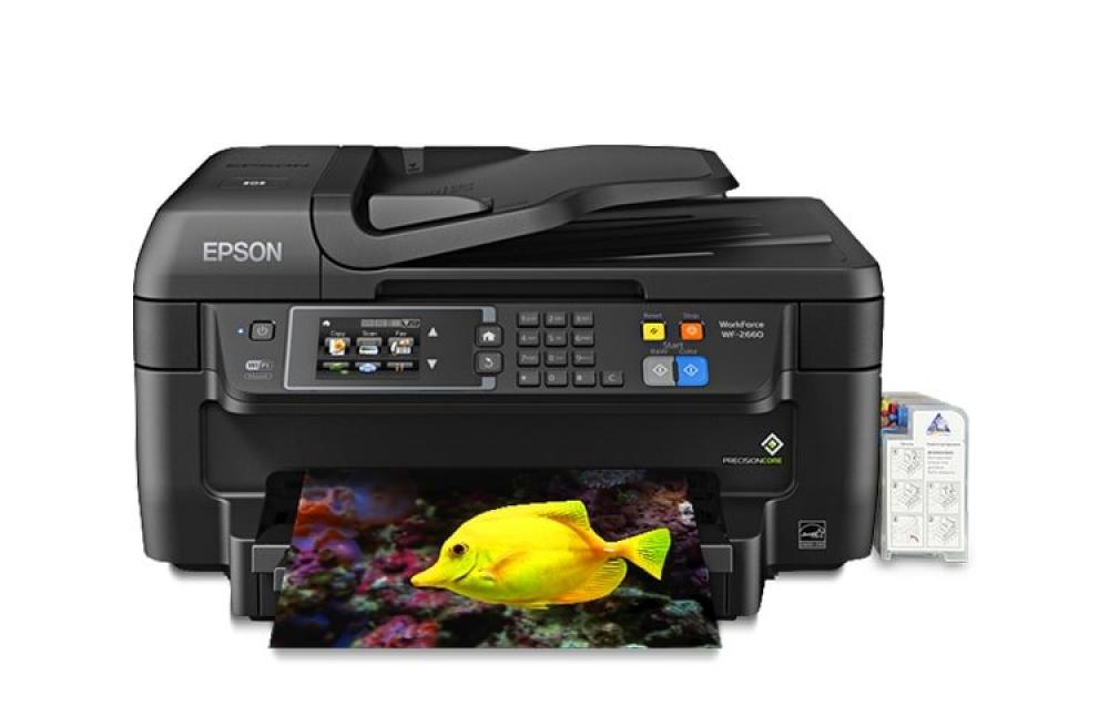 изображение МФУ Epson Workforce WF-2660 Refurbished с СНПЧ - изображение 1