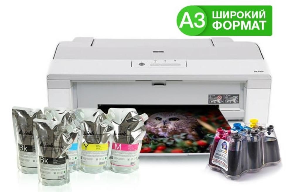 изображение Принтер Epson PX-1004 с СНПЧ и сублимационными чернилами 500мл - изображение 1
