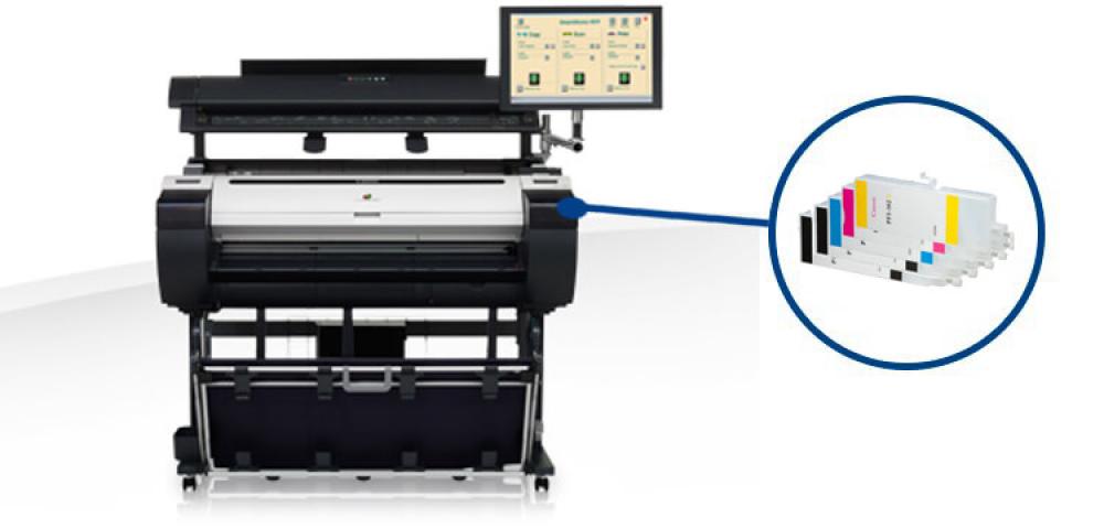 Плоттер Canon imagePROGRAF iPF785 MFP M40 Solution с ПЗК - изображение 1