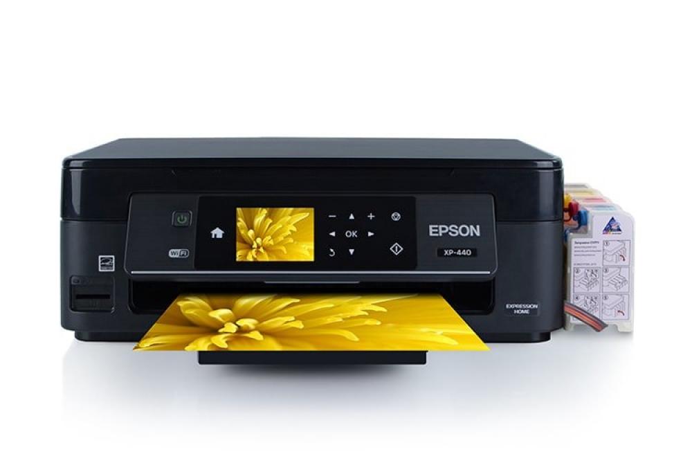 изображение МФУ Epson Expression Home XP-440 с СНПЧ - изображение 1