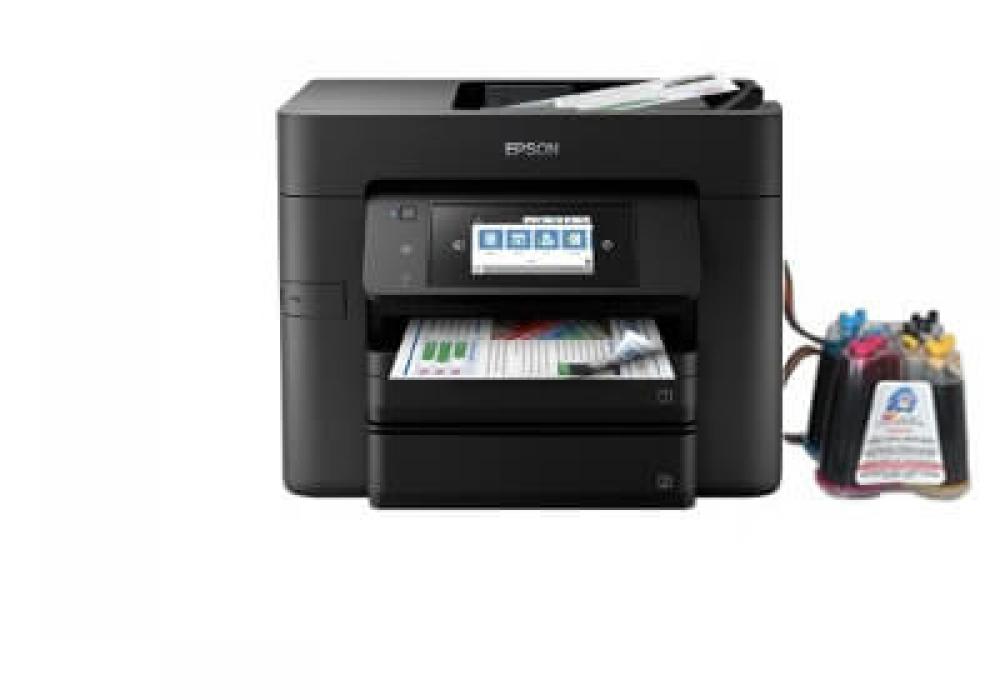 МФУ Epson WorkForce Pro WF-4740DTWF с СНПЧ фото - изображение 1