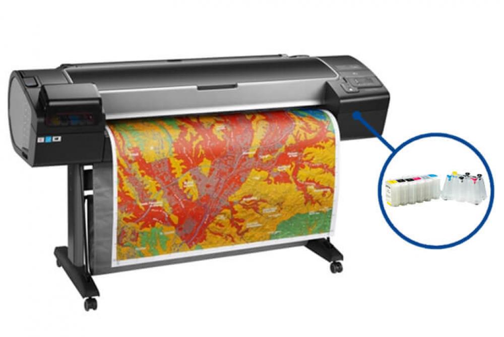 Плоттер HP DesignJet Z5600 с СНПЧ фото - изображение 1