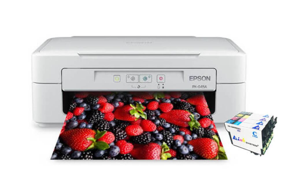 МФУ Epson Colorio PX-045A с картриджами INKSYSTEM фото - изображение 1