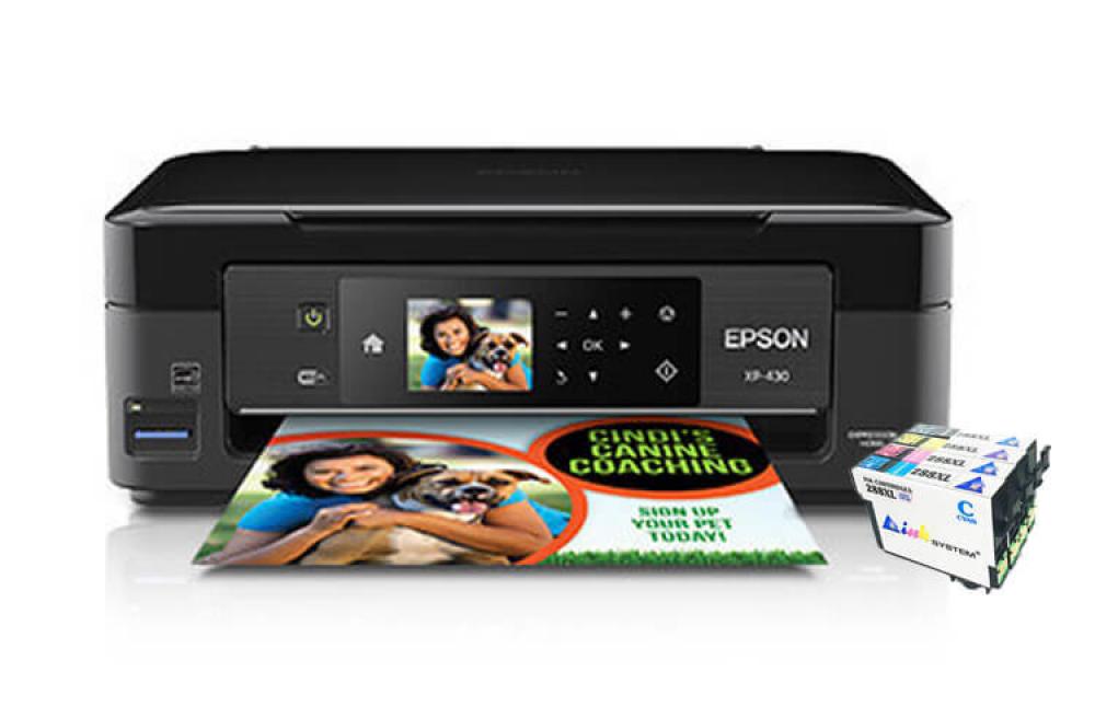 МФУ Epson Expression Home XP-430 с картриджами INKSYSTEM фото - изображение 1