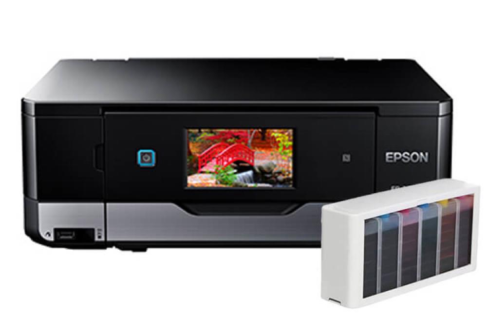 МФУ Epson Colorio EP-30VA с СНПЧ и чернилами фото - изображение 1