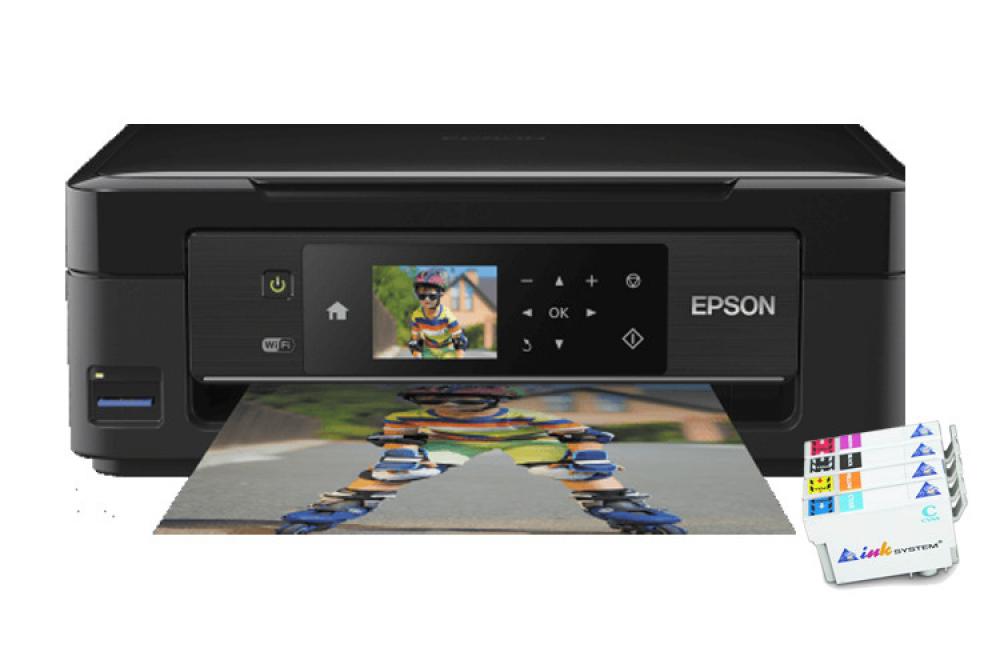 МФУ Epson Expression Home XP-432 с картриджами INKSYSTEM фото - изображение 1