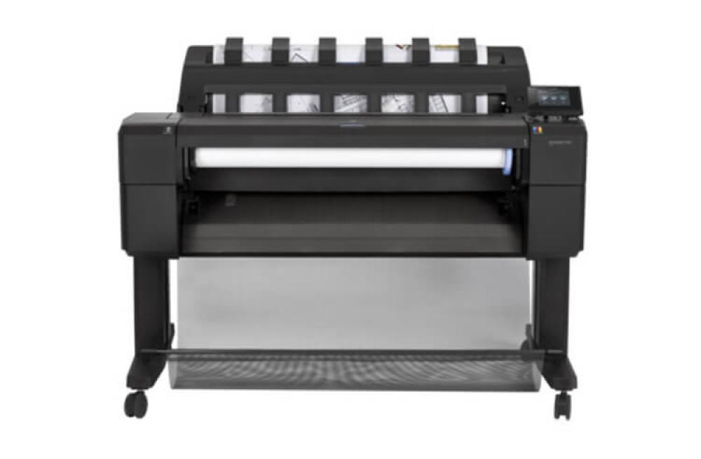 Плоттер HP DesignJet T930 PostScript с СНПЧ и чернилами фото - изображение 1
