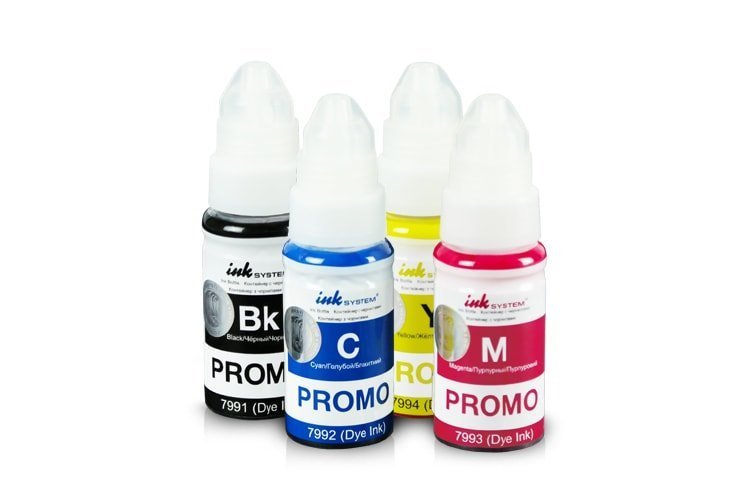 изображение Чернила INKSYSTEM для фотопечати на Epson 70 мл (4 цвета)