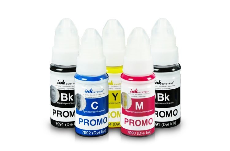 изображение Чернила INKSYSTEM для фотопечати на Epson 70 мл (5 цветов)