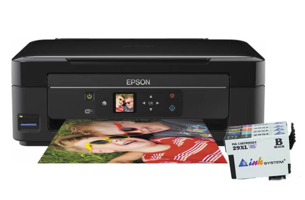 МФУ Epson Expression Home XP-332 с картриджами INKSYSTEM фото - изображение 1