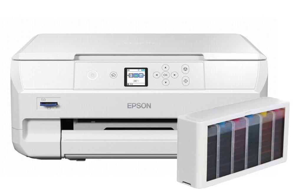 МФУ Epson Colorio EP-710A с СНПЧ и чернилами фото - изображение 1