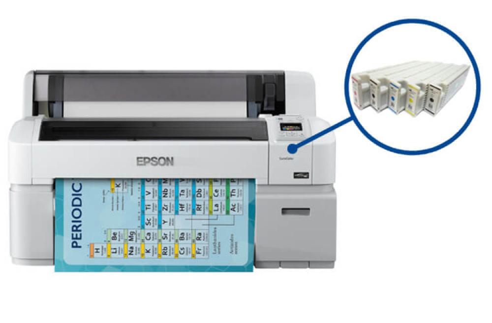 Плоттер Epson SureColor SC-T3200 Refurbished с ПЗК и чернилами (без стенда) - 101snpch.ru - изображение 1