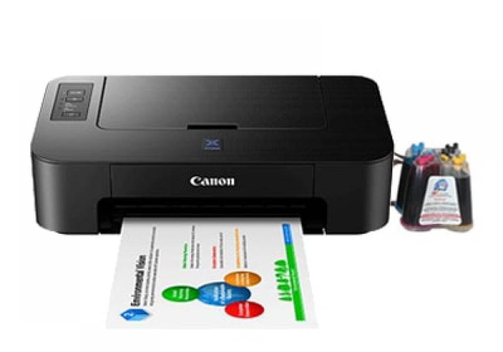 Принтер Canon PIXMA E204 с СНПЧ и чернилами - 101snpch.ru - изображение 1