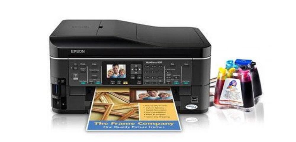 изображение МФУ Epson WorkForce 630 Refurbished с СНПЧ - изображение 1