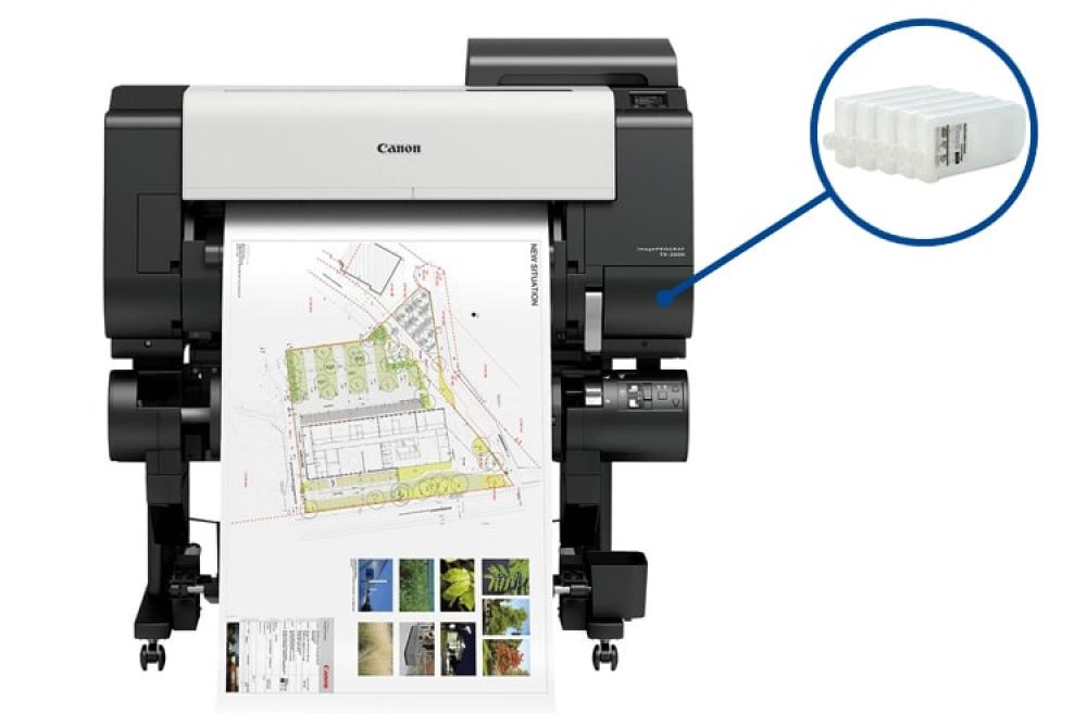 Плоттер Canon imagePROGRAF iPF TX-2000 с ПЗК и чернилами - 101snpch.ru - изображение 1