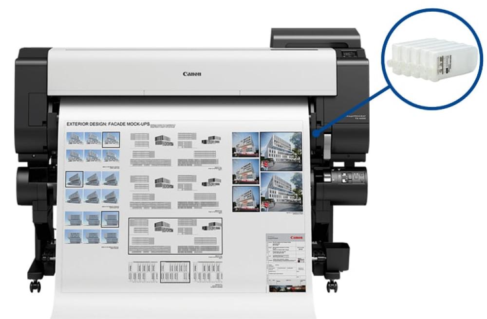 Плоттер Canon imagePROGRAF iPF TX-4000 с ПЗК и чернилами - 101snpch.ru - изображение 1