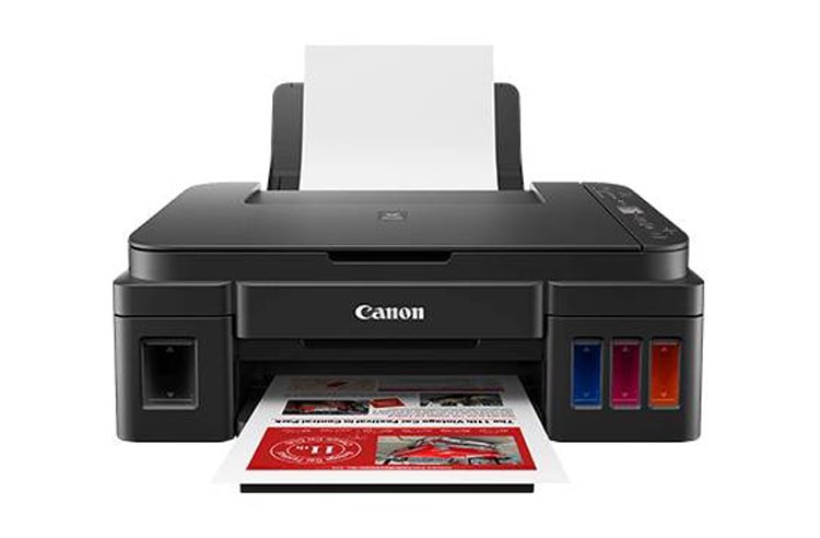 изображение МФУ Canon PIXMA G3411 с оригинальной СНПЧ и чернилами