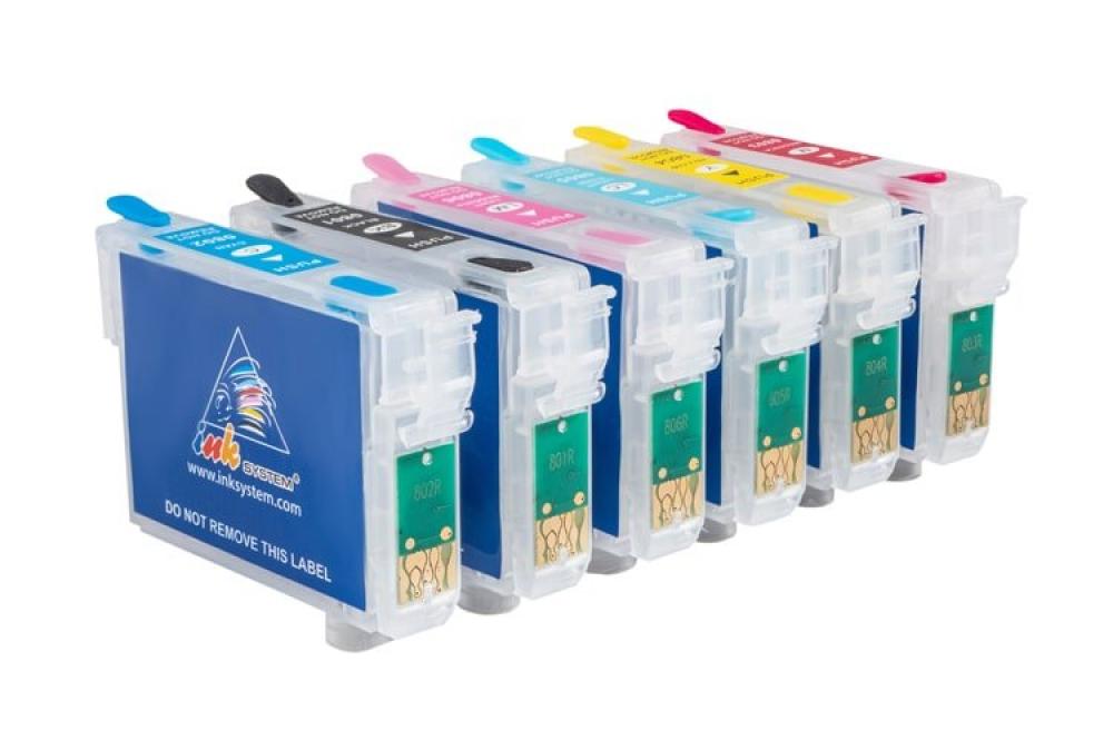 Перезаправляемые картриджи для Epson Stylus Photo TX800FW фото