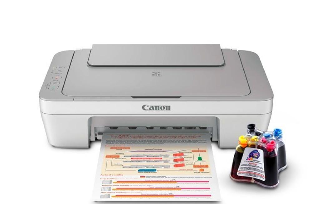 МФУ Canon PIXMA MG2450 с СНПЧ и чернилами фото - изображение 1