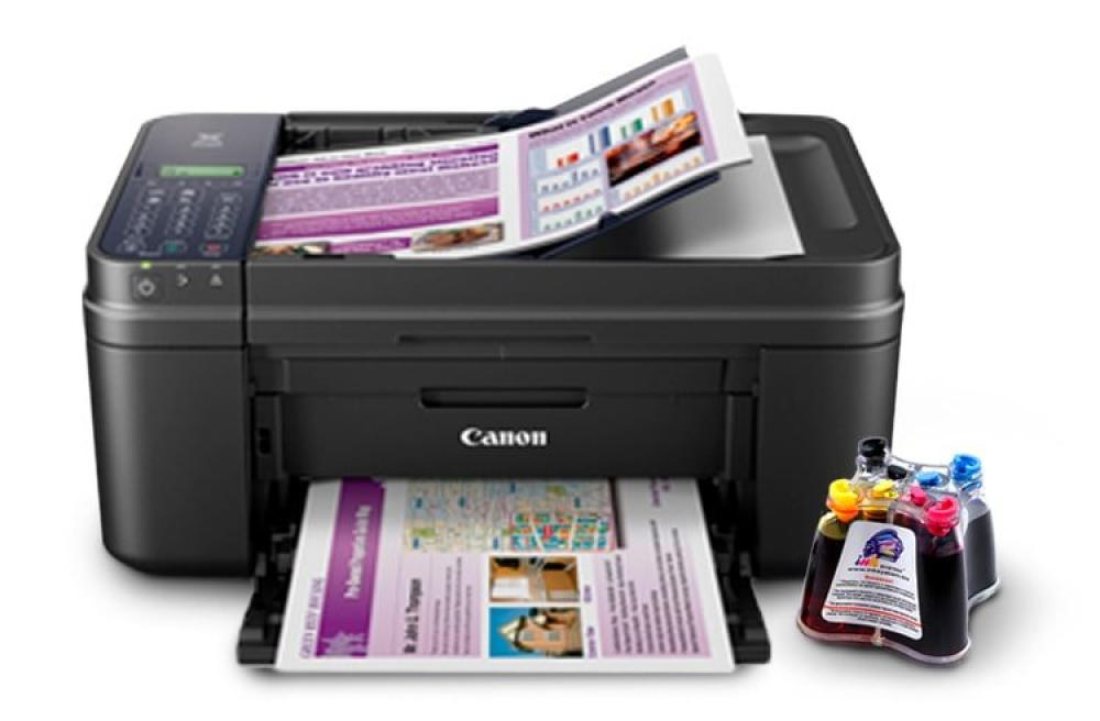 МФУ Canon PIXMA E484 СНПЧ и чернилами фото - изображение 1