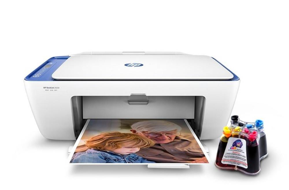 МФУ HP DeskJet 2630 с СНПЧ и чернилами фото - изображение 1