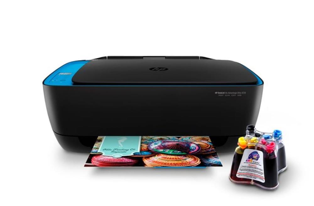 МФУ HP DeskJet Ink Advantage Ultra 4729 с СНПЧ и чернилами фото - изображение 1