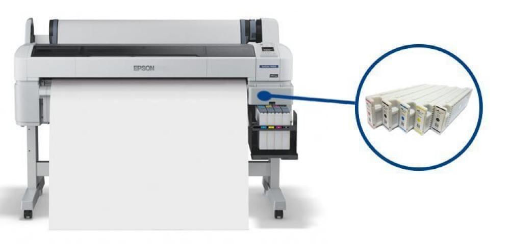 изображение Плоттер Epson SureColor SC-T7200 PS с ПЗК и чернилами - изображение 1