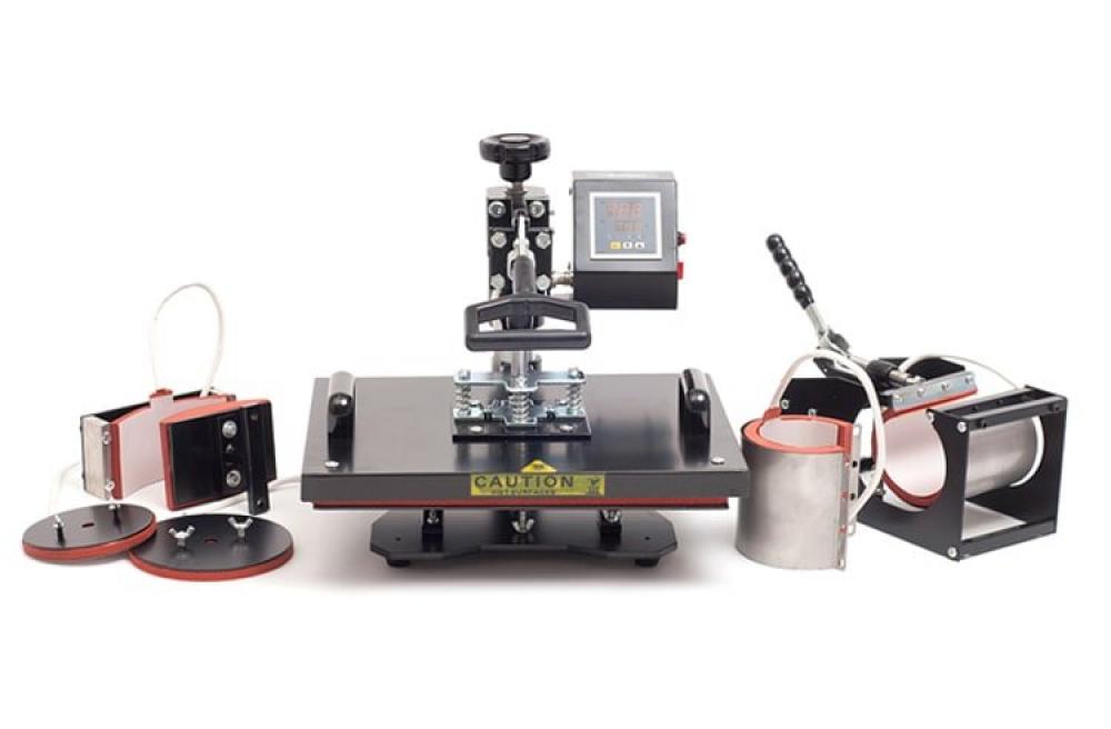 Термопресс Grafalex многофункциональный 6 в 1 фото - изображение 1