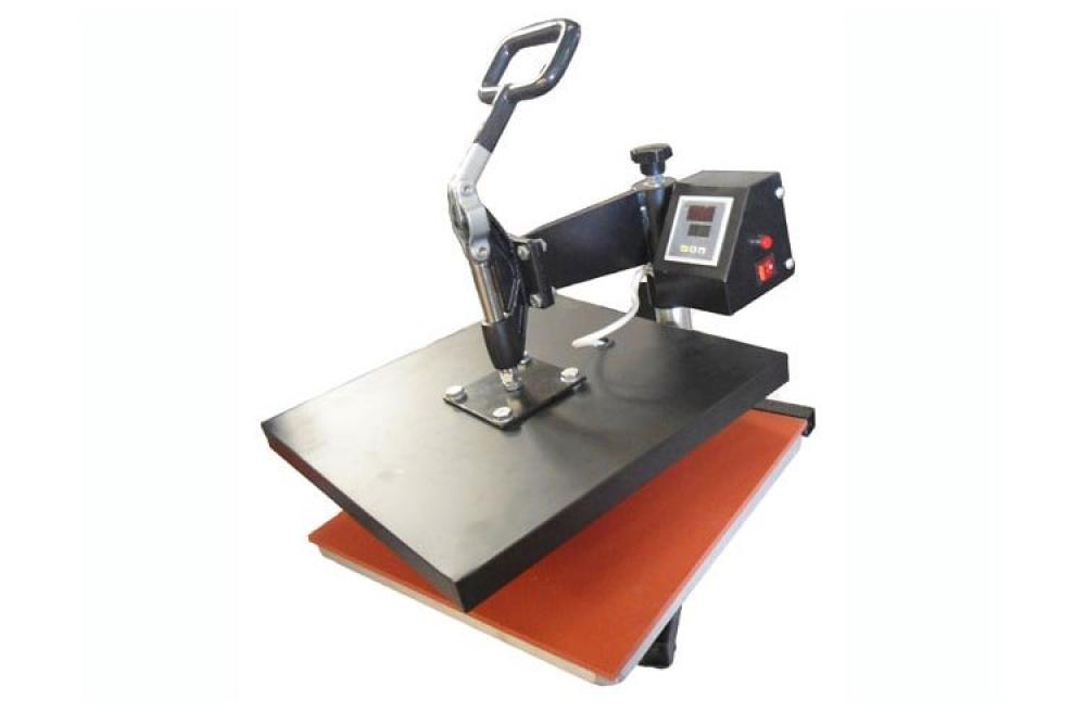 Термопресс планшетный поворотный Grafalex XY-F201 (38x38см) для термотрансферной и сублимационной печати фото - изображение 1