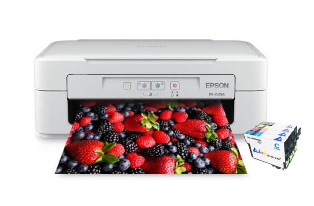 МФУ Epson Colorio PX-045A с картриджами INKSYSTEM (Уценка) фото - изображение 1