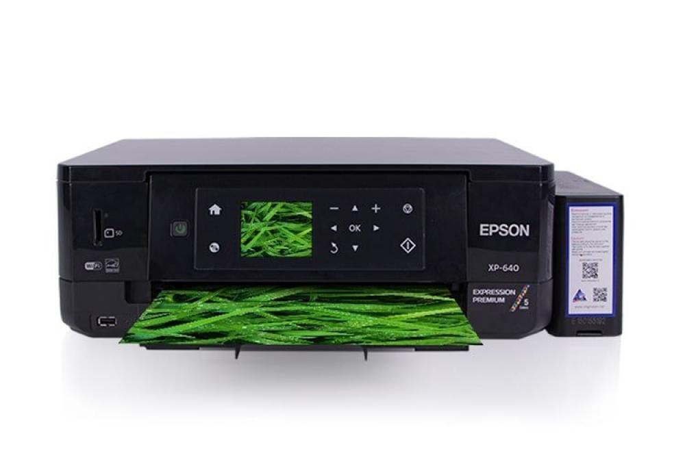 МФУ Epson Expression Premium XP-640 Refurbished by Epson с СНПЧ и светостойкими чернилами INKSYSTEM фото - изображение 1