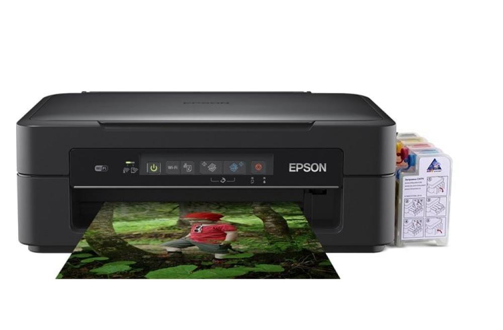 МФУ Epson Expression Home XP-255 с СНПЧ и сублимационными чернилами фото - изображение 1