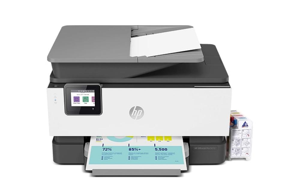 МФУ HP OfficeJet Pro 9010 с СНПЧ и чернилами фото - изображение 1