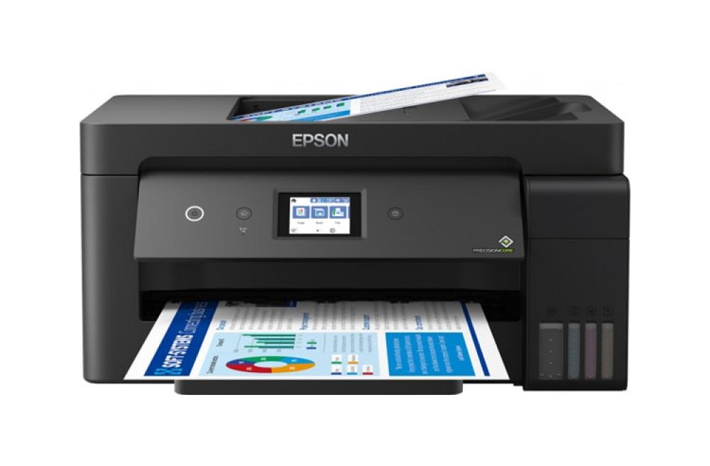 МФУ Epson L14150 с оригинальной СНПЧ и чернилами фото - изображение 1