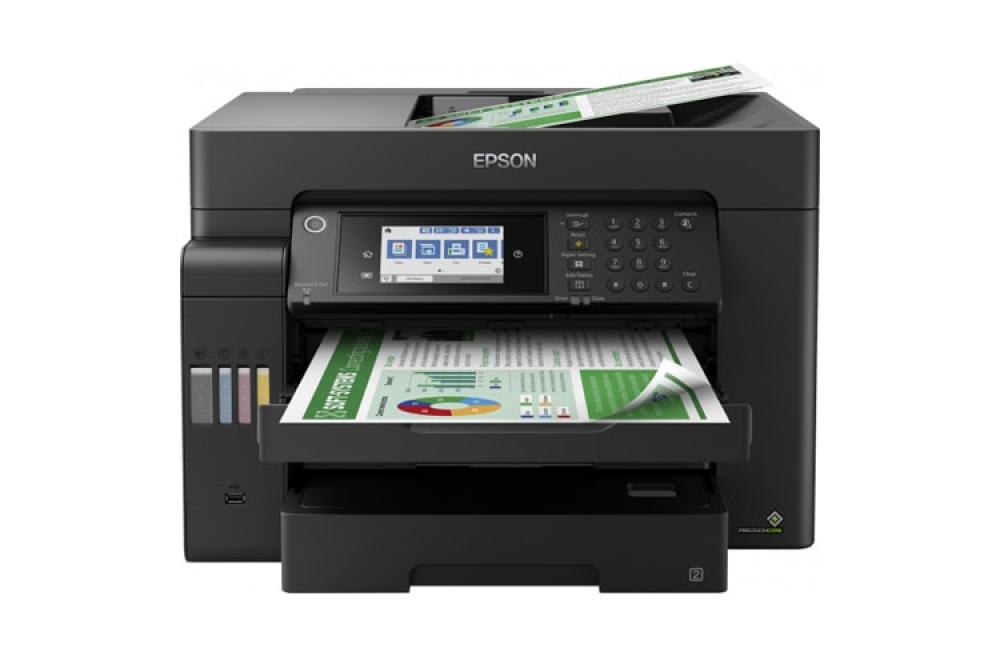 МФУ Epson L15150 с оригинальной СНПЧ и чернилами фото - изображение 1