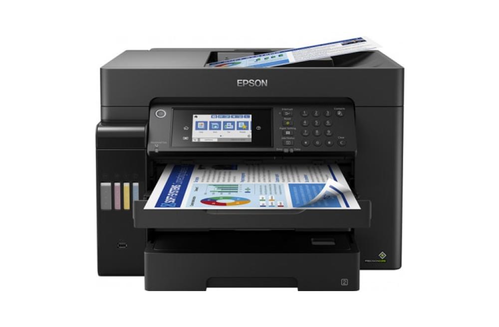 МФУ Epson L15160 с оригинальной СНПЧ и чернилами фото - изображение 1