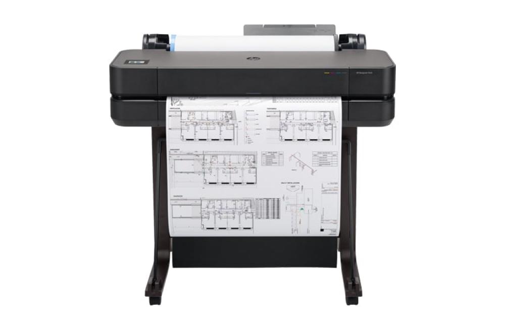 Плоттер HP Designjet T630 24" с СНПЧ и чернилами фото - изображение 1