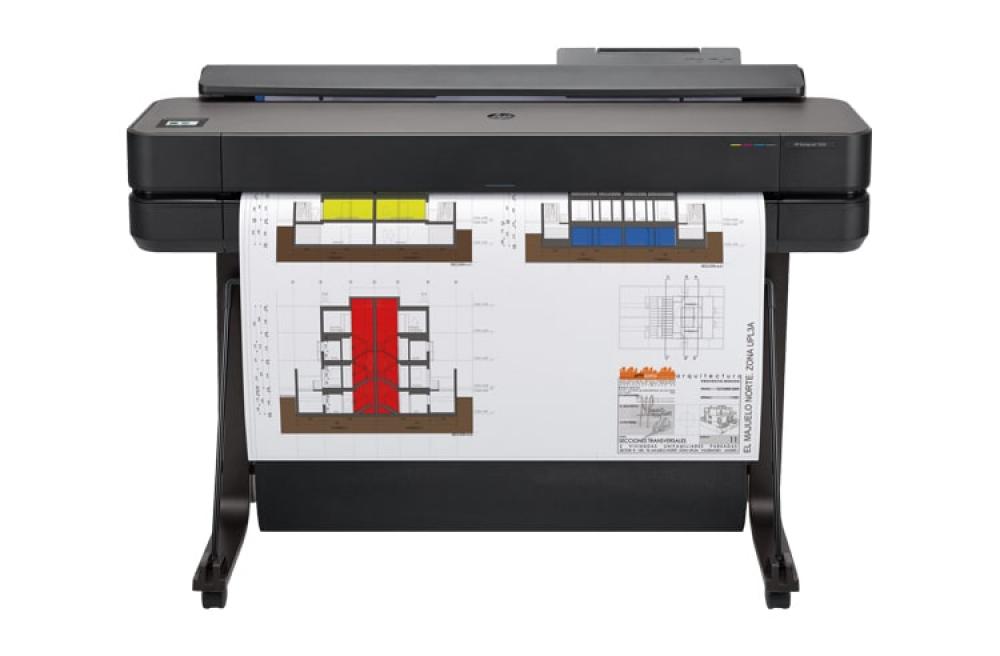 Плоттер HP Designjet T650 36" с СНПЧ и чернилами фото - изображение 1